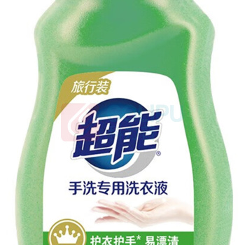 超能 手洗专用洗衣液 (清怡柠檬草香) 80g/瓶 48瓶/箱