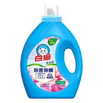 白猫 无磷洗衣液1kg(除菌除螨) 1kg