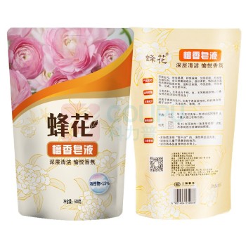蜂花 皂液洗衣液袋装补充装 500克