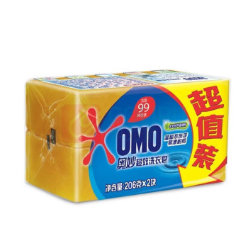 奥妙 99超效洗衣皂 206G*6块/组  清新除菌肥皂超值装