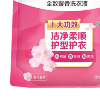立白 全效馨香洗衣液 3kg/袋 4袋/箱
