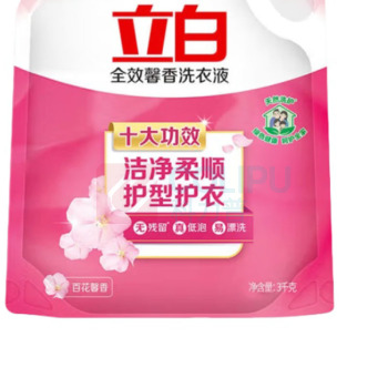 立白 全效馨香洗衣液 3kg/袋 4袋/箱