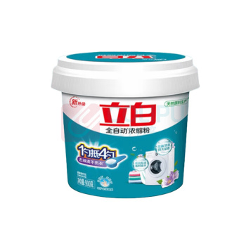 立白 全自动浓缩无磷洗衣粉 清新香柠花 900g/桶