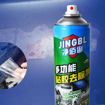 净佰俐 JINGBL 多功能粘胶去除剂家用清洁剂贴纸标签双面胶不干胶除胶剂 450ml