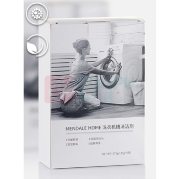 梦洁 七星洗护 寐MINE 洗衣机槽清洗剂 125g*3袋/盒 12盒/箱