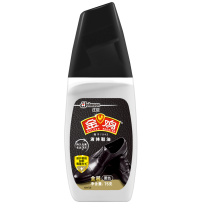 金鸡 液体皮鞋油 75ml/支 (黑色)