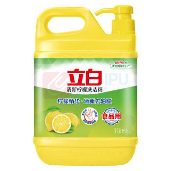 立白 去油洗洁精 清新柠檬 1kg/瓶 12瓶/箱