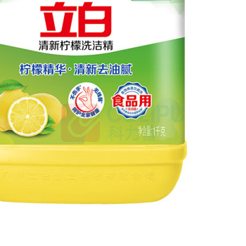 立白 去油洗洁精 清新柠檬 1kg/瓶 12瓶/箱