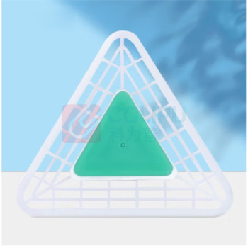 绿之源 GREEN SOURCE 小便斗消臭剂 (三角形) 生间尿斗过滤网防堵香片 Z-1470 10块装