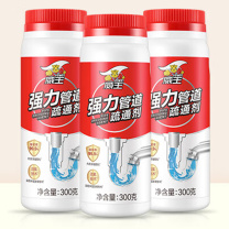 威王 管道疏通剂 300g 除菌 瓶装 粉状 PVC管道;塑胶管道;铸铁管道 碱性 3个/瓶 瓶 强力