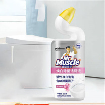 威猛先生 Mr Muscle 除菌洁厕液 恋恋桃花 600g 12瓶/箱