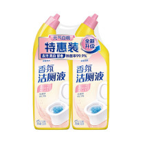 彩虹 CH 香氛洁厕液除菌率99.9%元气白桃味 R6508-2 4瓶装(500g*2/组,2组)