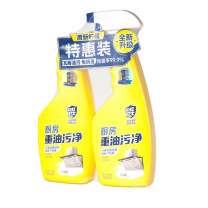 彩虹 CH 厨房重油污净除菌率99.9%清新柠檬味 R6703-2 4瓶装(500g*2/组,2组)