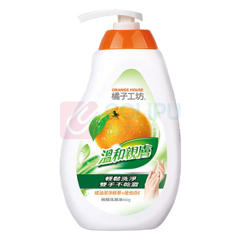 橘子工坊 ORANGE HOUSE 碗盘洗涤液温和亲肤 650g