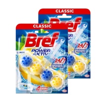 妙力 Bref 多效洁厕魔力球 柠檬清香 50g*2挂