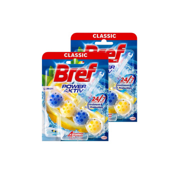妙力 Bref 多效洁厕魔力球 柠檬清香 50g*2挂