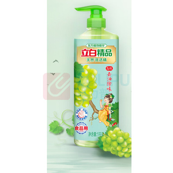 立白 洗洁精 青提茉莉洗洁精1kg 1个/个 销售单位:个 (洗洁精) (计量单位:个)