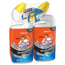 威猛先生 Mr Muscle 强效洁厕液 (活力柠檬) 500g*2瓶/组 12组/箱 新老包装交替发货