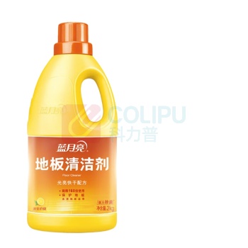 蓝月亮 地板清洁剂 除菌 (清爽柠檬香) 2kg/瓶 6瓶/箱