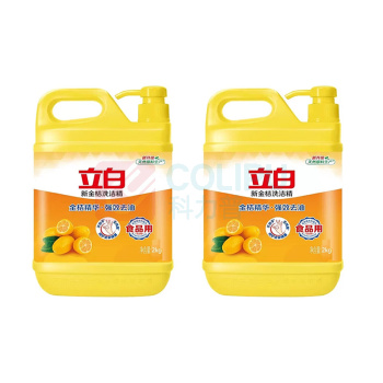 立白 新金桔洗洁精 新金桔 2kg/瓶