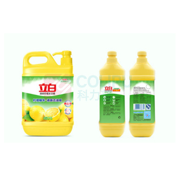 立白 清新柠檬去油洗洁精 1.5kg/瓶 10瓶/箱 1.5kg/瓶 10瓶/箱 瓶装