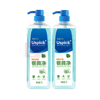 悠选 餐具净 1L (颜色随机) 清新柠檬/蜂胶抑菌