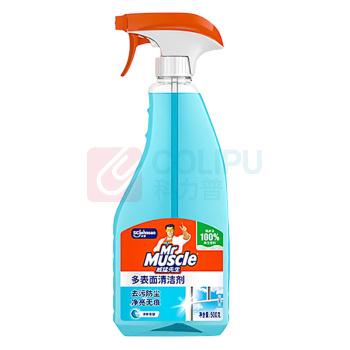威猛先生 Mr Muscle 玻璃清洁剂 500g/瓶 24瓶/箱 新老包装交替发货