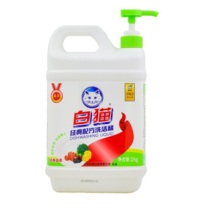 白猫 洗洁精 经典配方 2kg/桶 8桶/箱 桶装