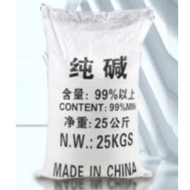 明辉 工业纯碱厨房去油污消毒污水处理 25KG碱片 (白色)