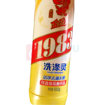 金鱼 洗涤灵 500g 瓶装