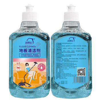 洗得宝 地板清洁剂 500ml/瓶 强力去污抑菌清洁剂 (蓝)