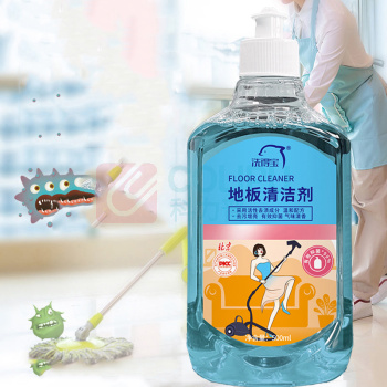 洗得宝 地板清洁剂 500ml/瓶 强力去污抑菌清洁剂 (蓝)