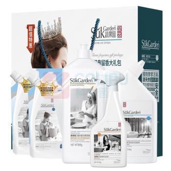 蔬果园 SukGarden 家庭除菌清洁5件套 (礼盒装) 