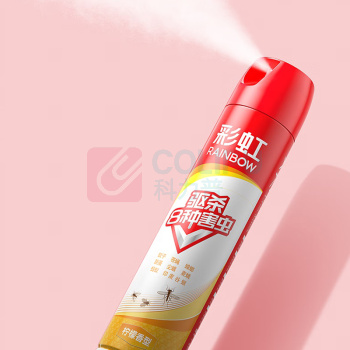 彩虹 杀虫气雾剂500ml柠檬香 5250-2 2瓶装