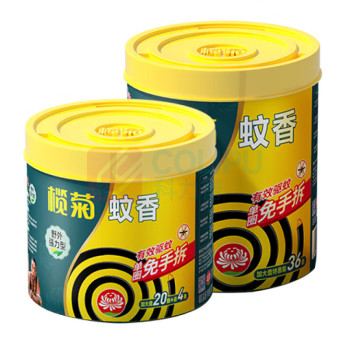 榄菊 蚊香 免拆60圈(24圈+36圈)