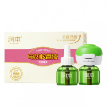 润本 RUNBEN 电热蚊香液 45ml*2+1 2液1器(加热器定时)