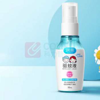润本 RUNBEN 7%驱蚊酯驱蚊液 (无酒精无香型) 50ml