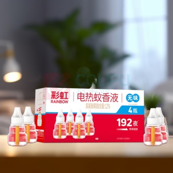 彩虹 电热蚊香液特惠四瓶装(无味) 5166