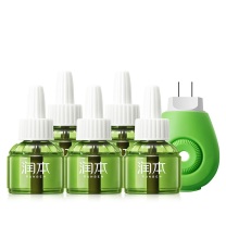 润本 RUNBEN 蚊香液 150晚大容量45ml×5瓶+1器 1套
