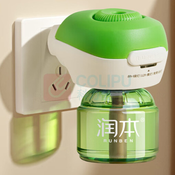 润本 RUNBEN 蚊香液 150晚大容量45ml×5瓶+1器 1套