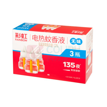 彩虹 蚊香液特惠3瓶装无味 5101P
