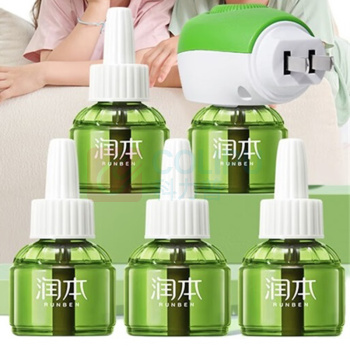 润本 RUNBEN 0.6%电热蚊香液4+1)定时款 45ml