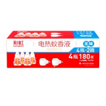 彩虹 CH 蚊香液 (4瓶+2器) 180夜 无味 5169
