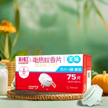 彩虹 CH 蚊香片 5001AF 75片+1器