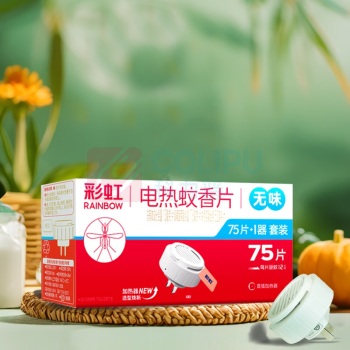 彩虹 CH 蚊香片 5001AF 75片+1器