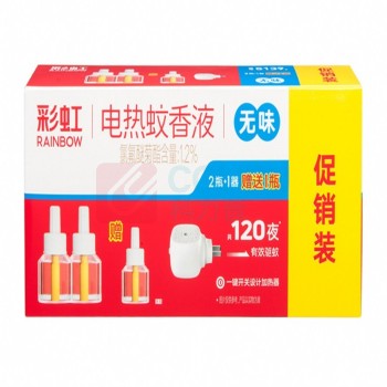 彩虹 CH 电蚊香液加热器 驱蚊液无味防蚊液套装 5139 34ml*2+23ml*1