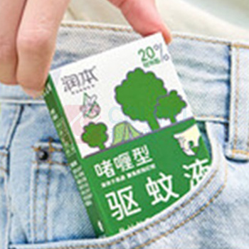 润本 RUNBEN 20%羟哌酯啫喱驱蚊液 5ml*7片 次抛型户外便携驱蚊乳