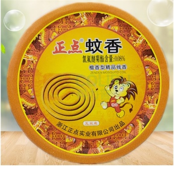 正点 檀香型细蚊香 双盘 10卷/盒