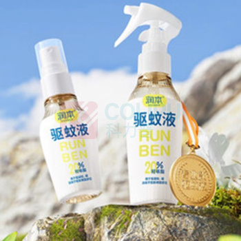 润本 RUNBEN 驱蚊液 1瓶 50ml 20%派卡瑞丁驱蚊液
