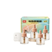 彩虹 CH 电热蚊香液无味驱蚊水加热器防蚊驱蚊液蚊香 FX5141 (45mL*4)+1直插器